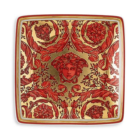 Versace Medusa Garland Canape Square Dish 